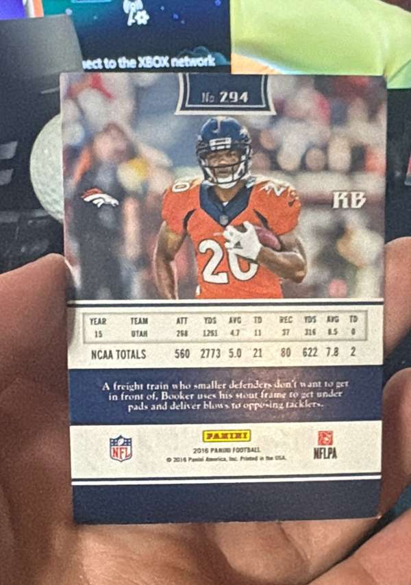 Card back