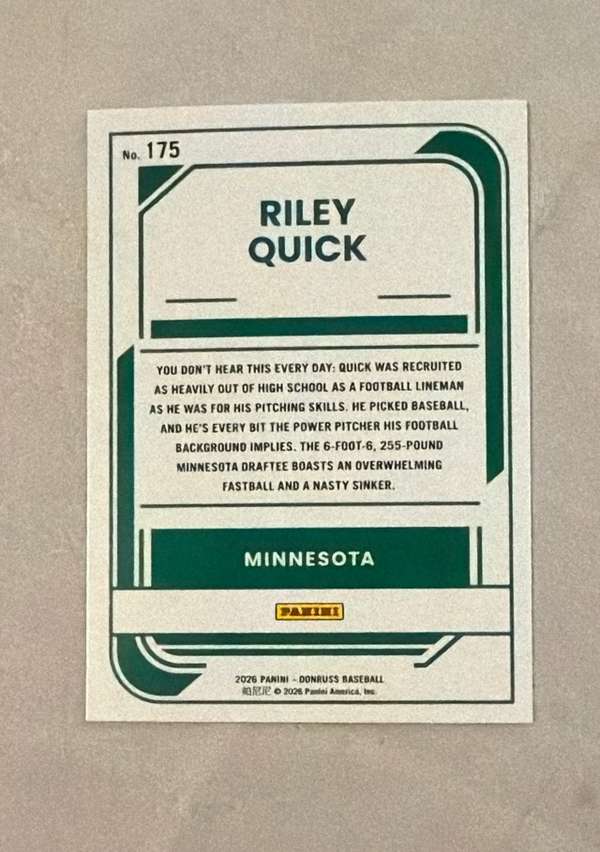 Card back