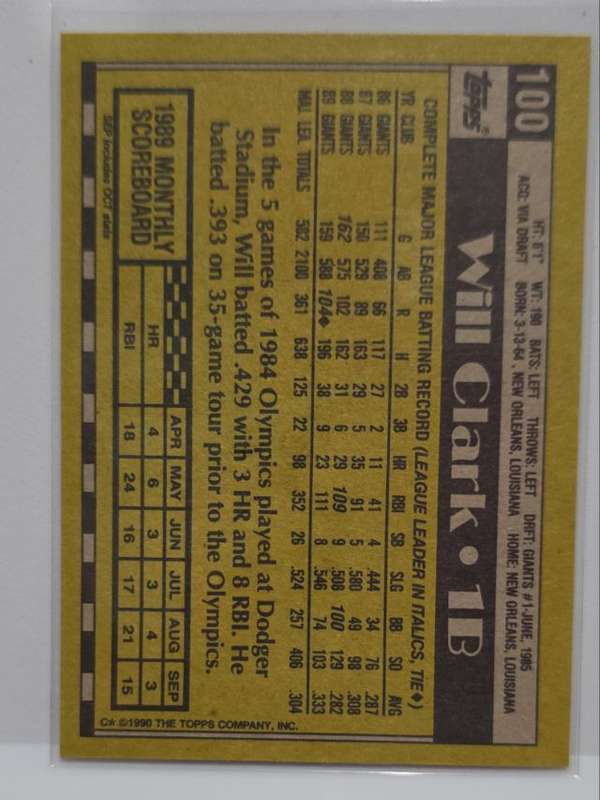 Card back