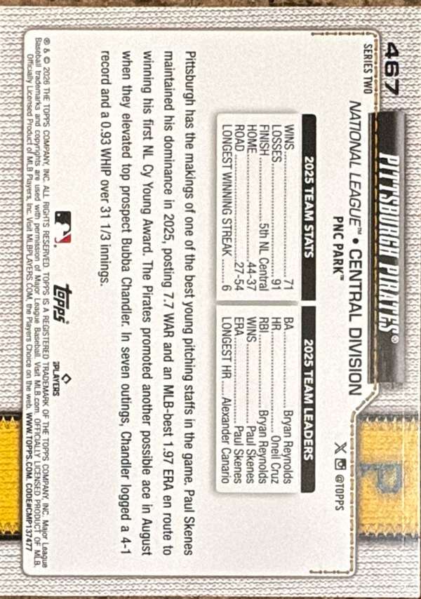 Card back