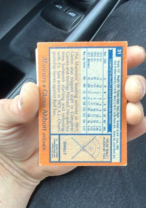 Card back