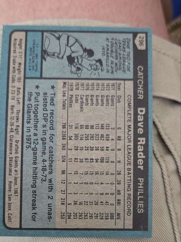 Card back