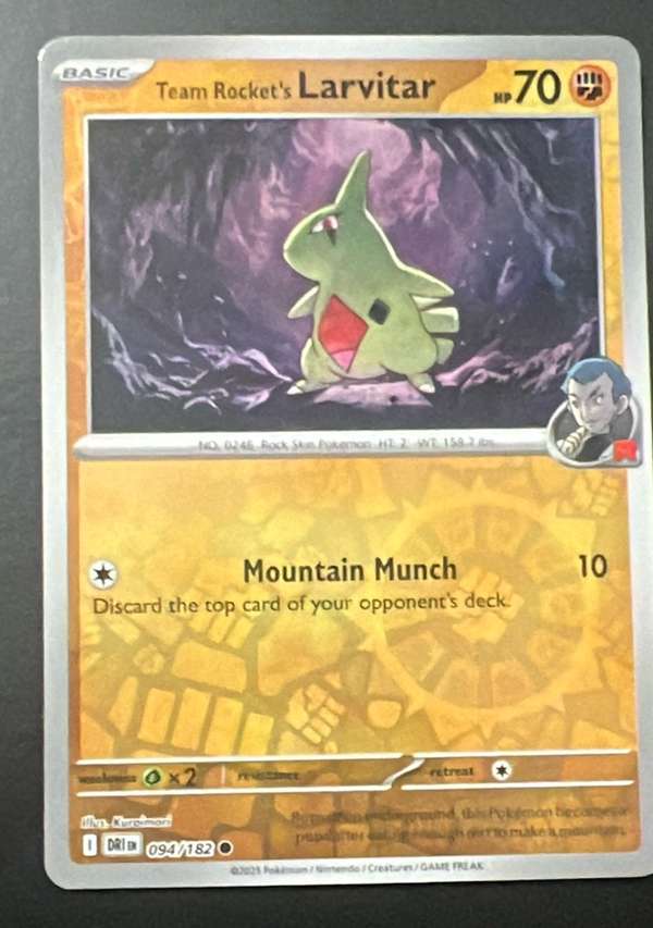 Team Rocket's Larvitar