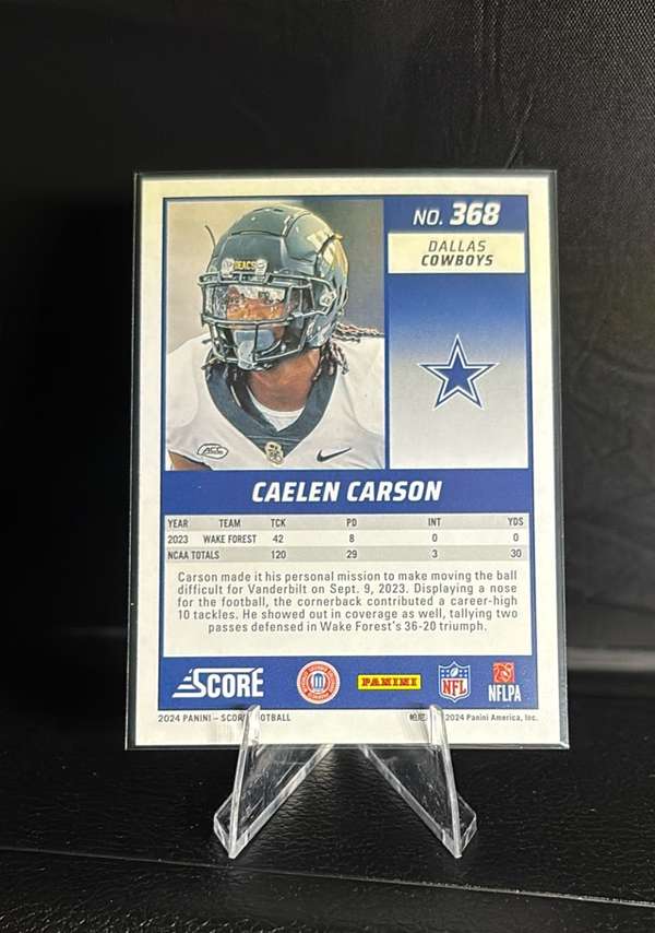 Card back
