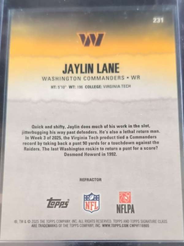 Card back