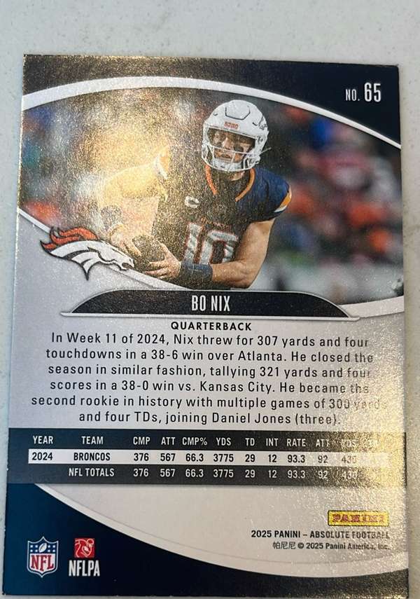 Card back