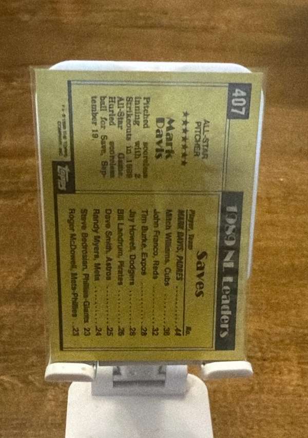Card back
