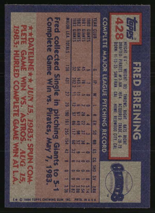 Card back