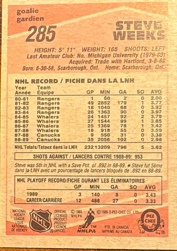 Card back