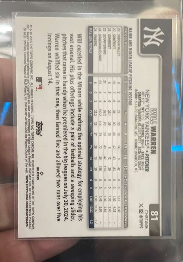 Card back