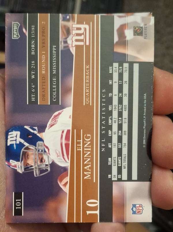 Card back
