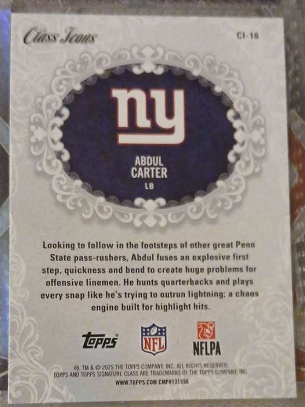 Card back