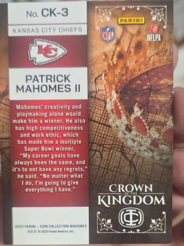 Card back