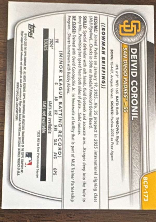 Card back