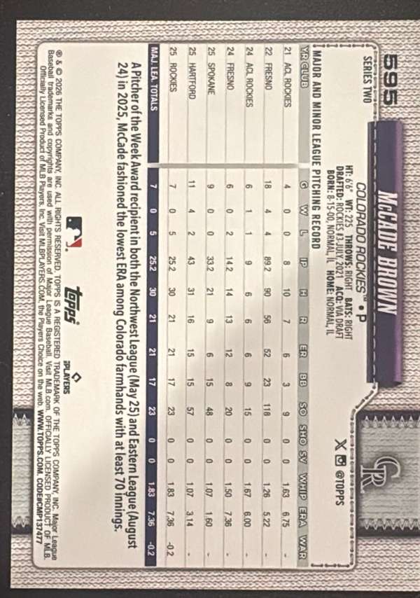 Card back