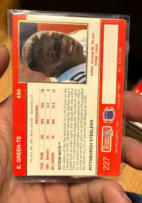 Card back