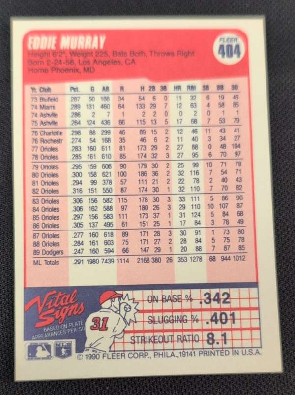 Card back