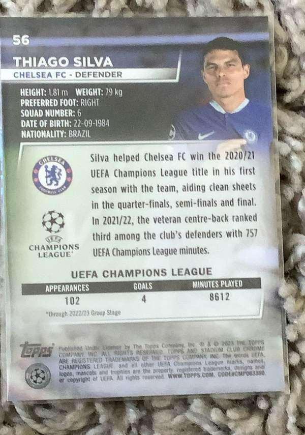 Card back