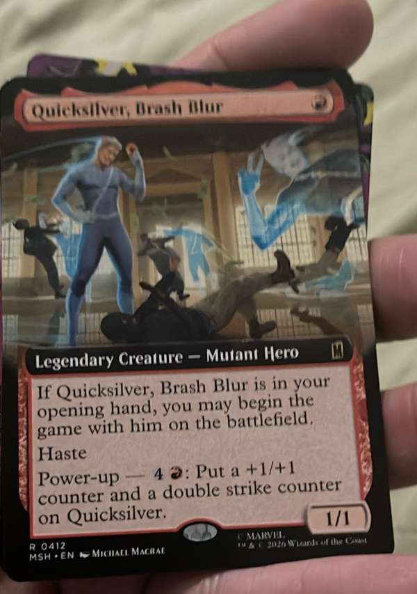 Quicksilver, Brash Blur