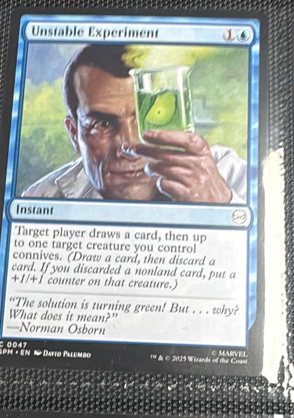 Unstable Experiment