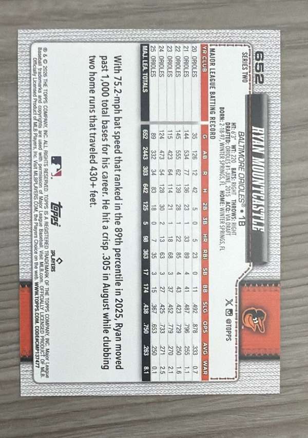 Card back