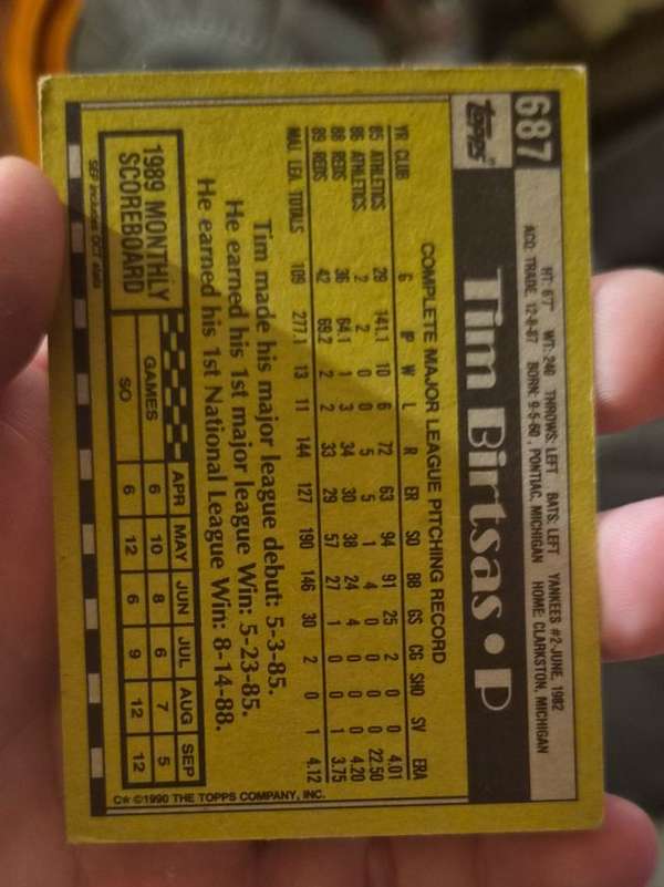 Card back