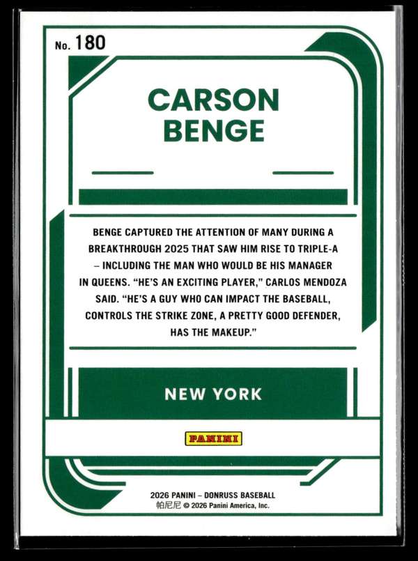Card back