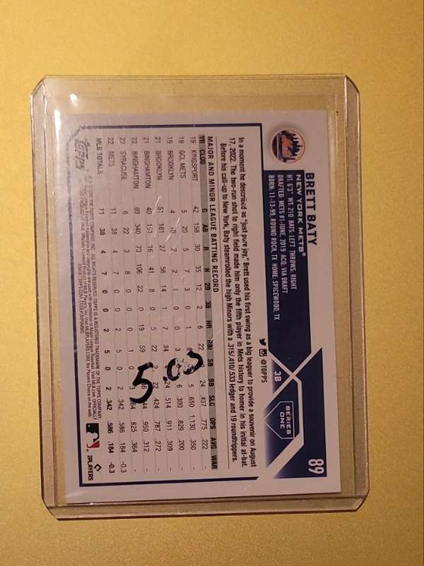 Card back