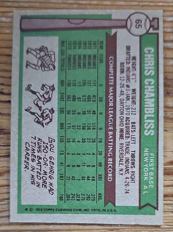 Card back