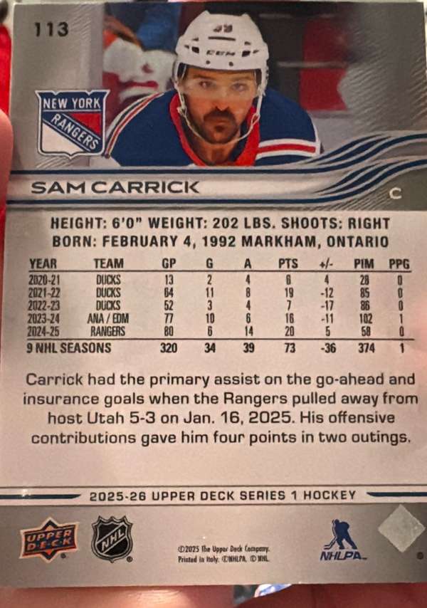 Card back