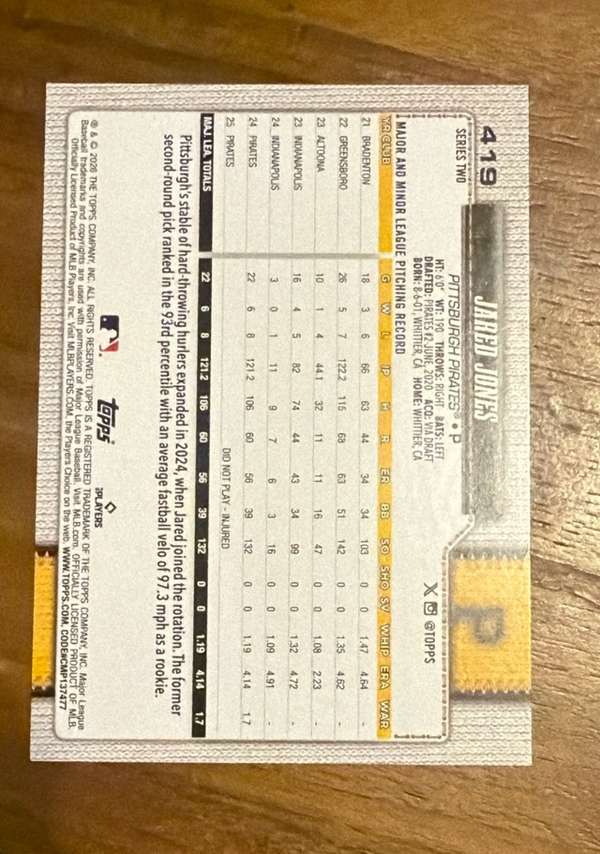 Card back