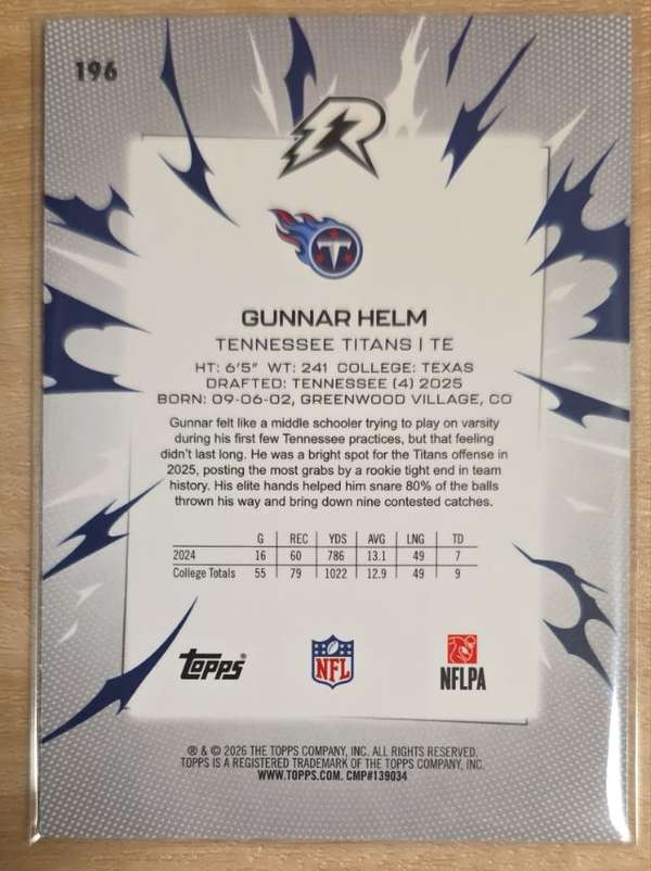 Card back