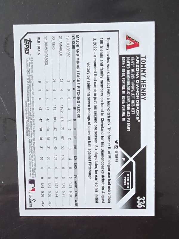 Card back