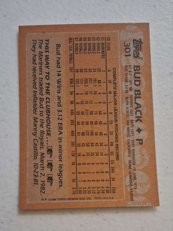 Card back