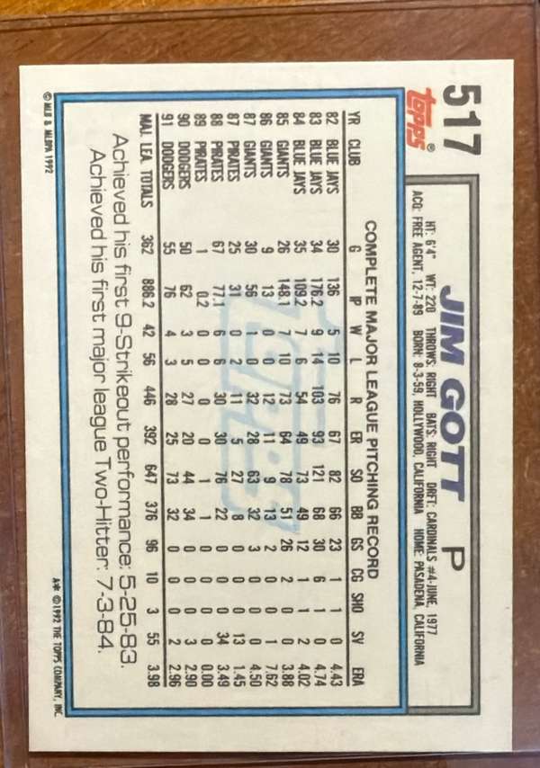 Card back