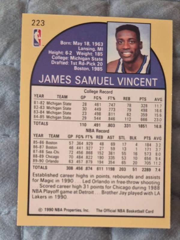 Card back