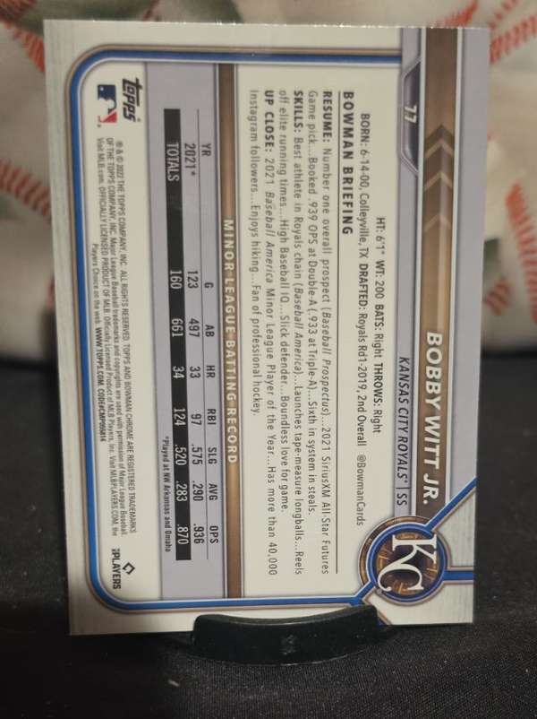 Card back