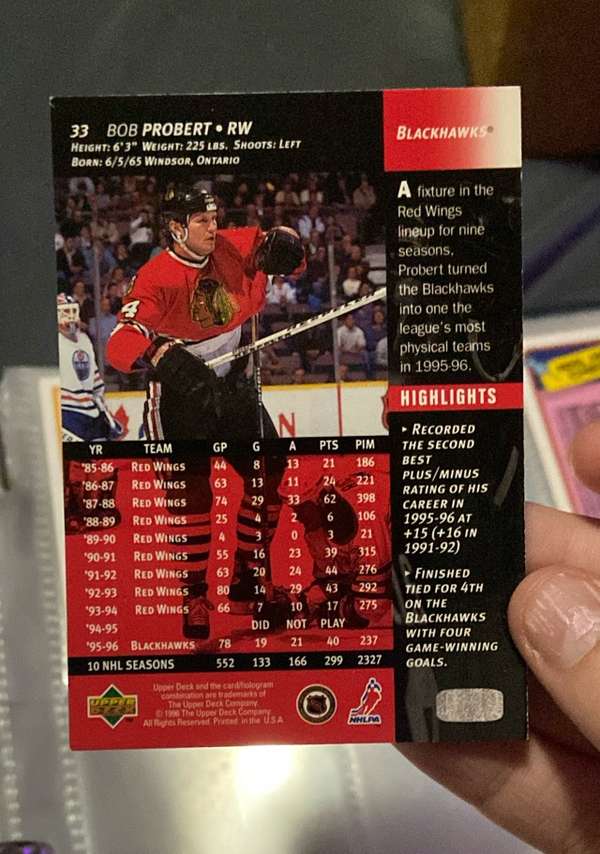 Card back