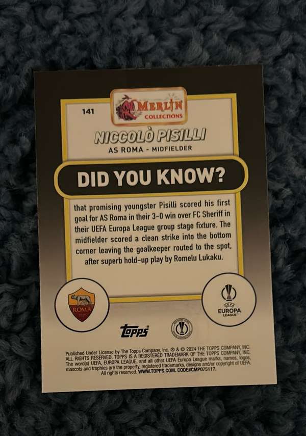 Card back