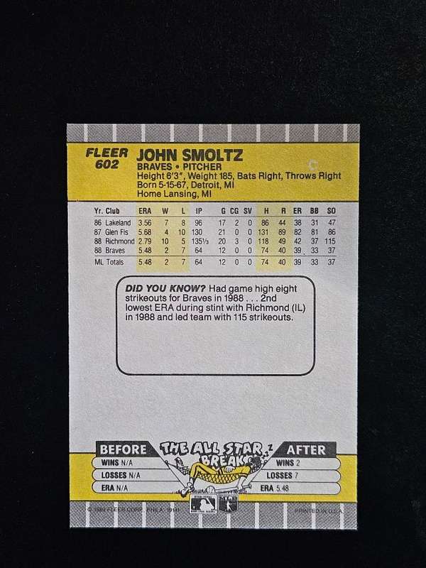 Card back