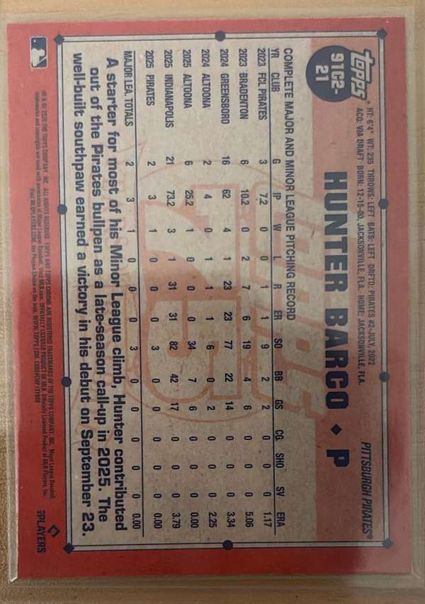 Card back