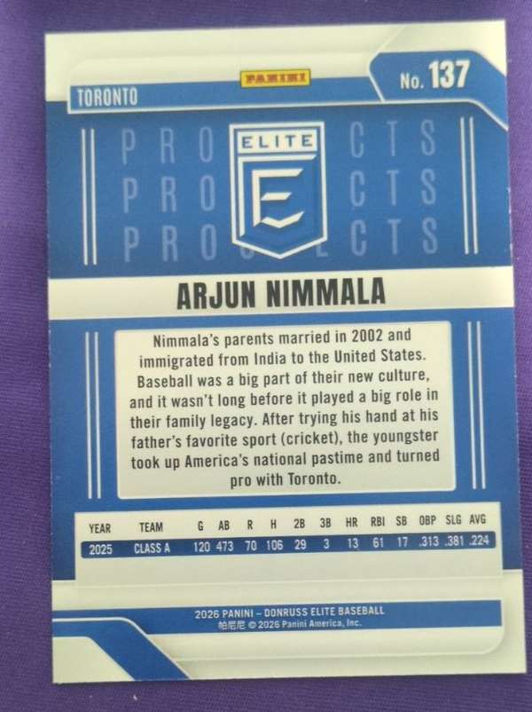 Card back
