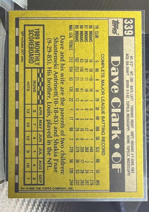Card back