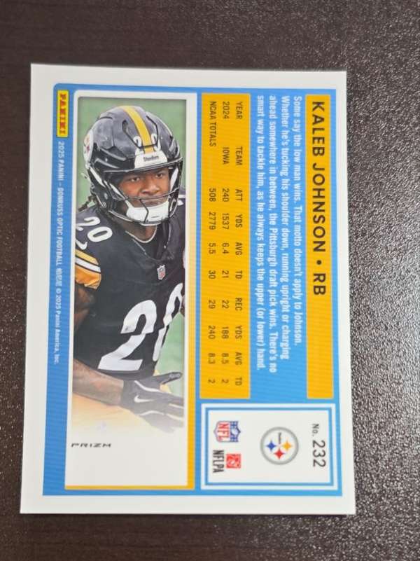 Card back