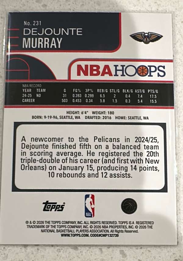 Card back