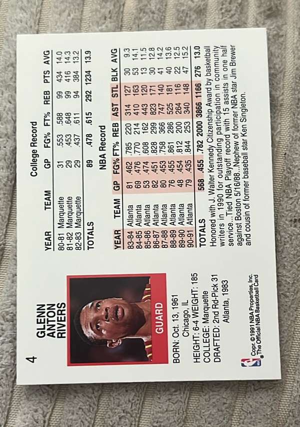 Card back