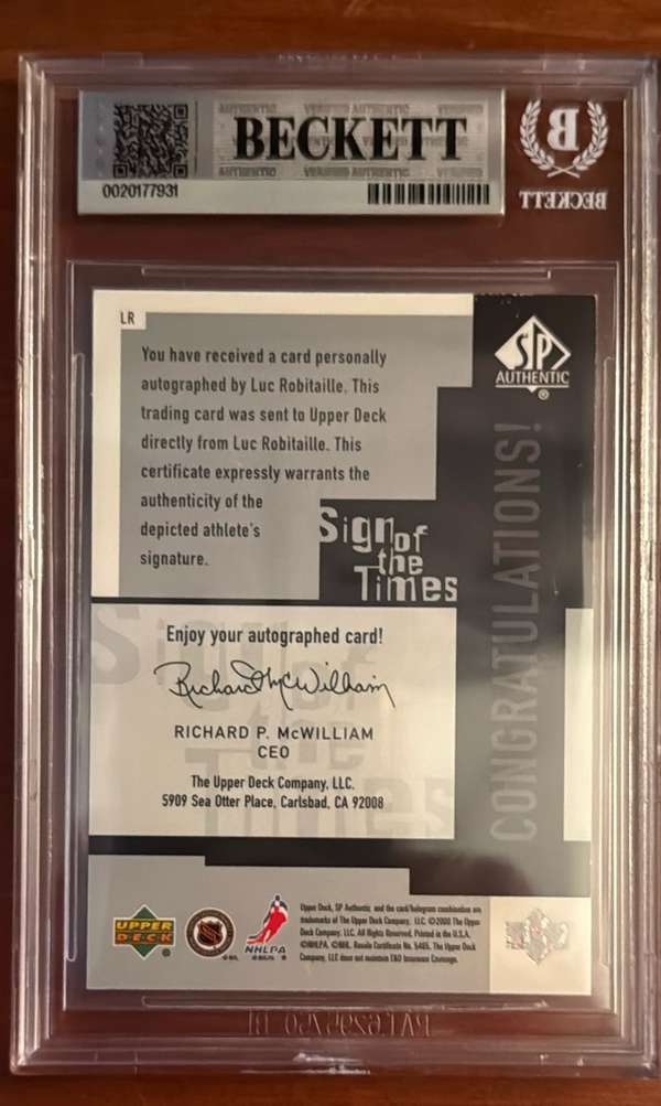 Card back