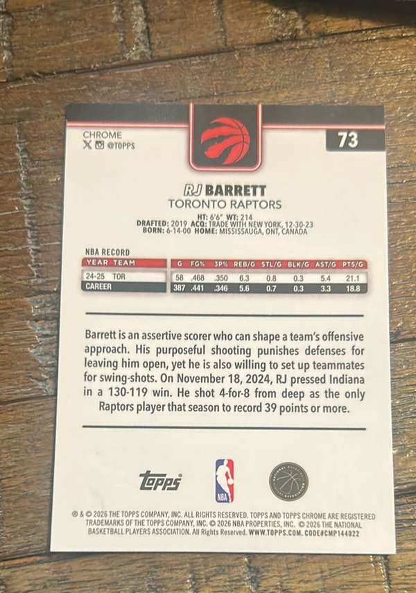 Card back