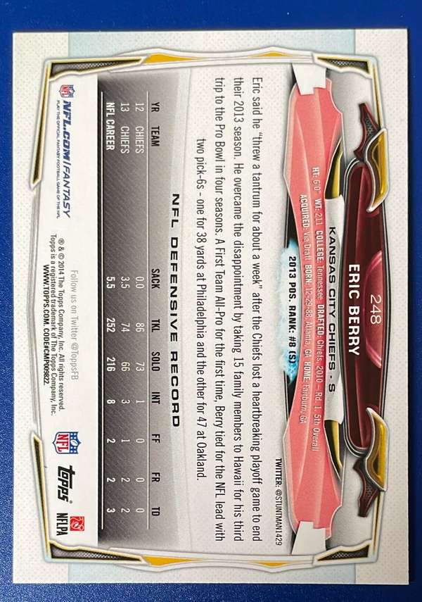 Card back
