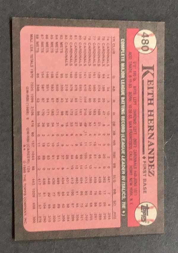 Card back
